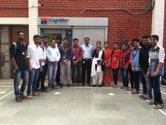 Industrial Visit at tCognition Inc., Kolhapur on 5th Sept. 2018 of TE-IT class students